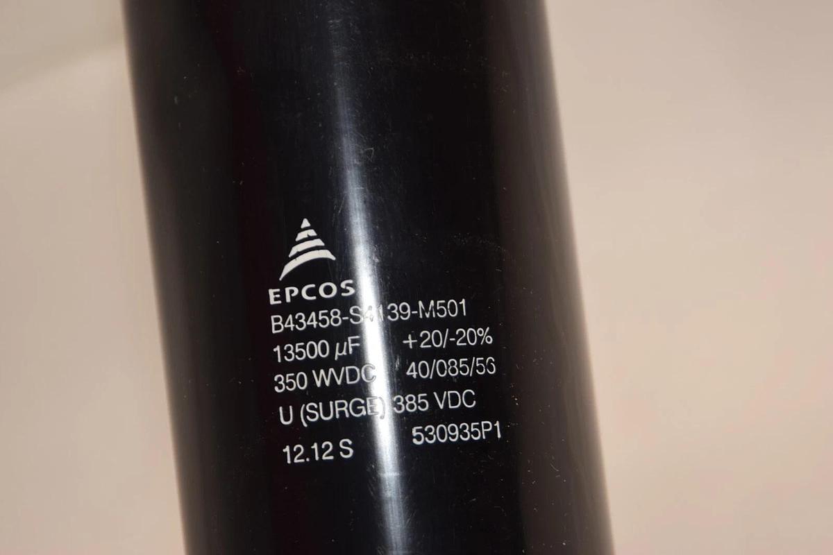 (NEW) EPCOS B43458-S4139-M501 385VDC 13500uf 350WVDC Capacitor