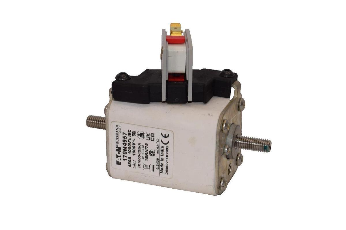 Used Eaton 170M4957 450A 1000V High Speed Square Body Fuse
