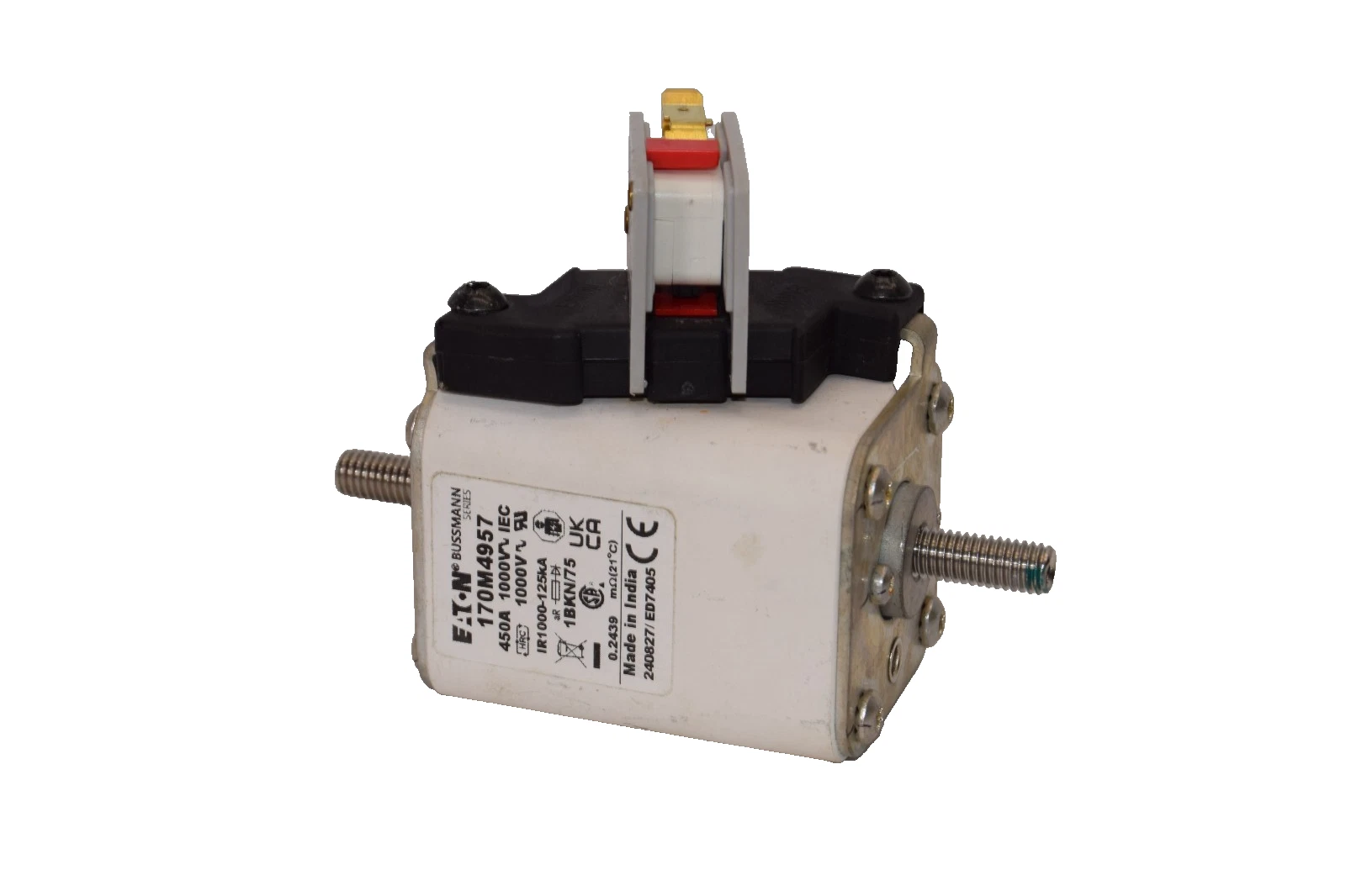 Used Eaton 170M4957 450A 1000V High Speed Square Body Fuse