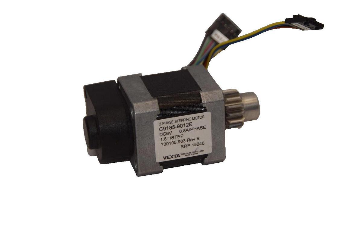 Used VEXTA Oriental C9185-9012E 2 Phase 6V 0.8A Stepping Motor Encoder E5200188NESEDB