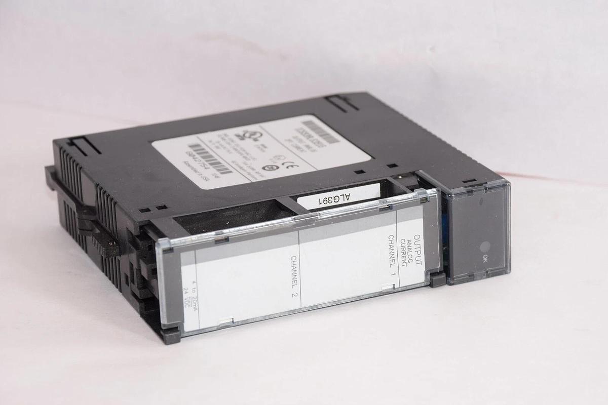 Used GE FANUC Output Module IC693ALG391G 2pt Current Output Analog Module