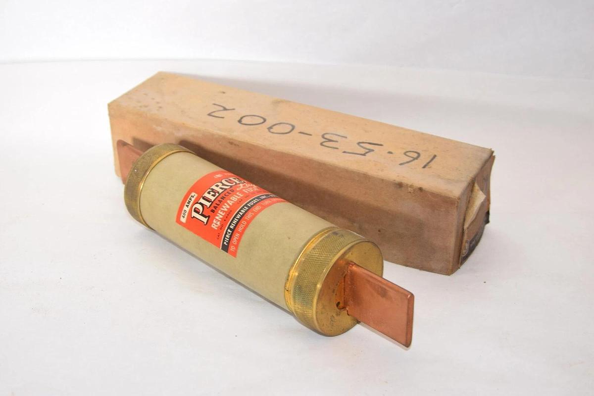 (NEW) PIERCE E-6400 400Amp 600V Fuse