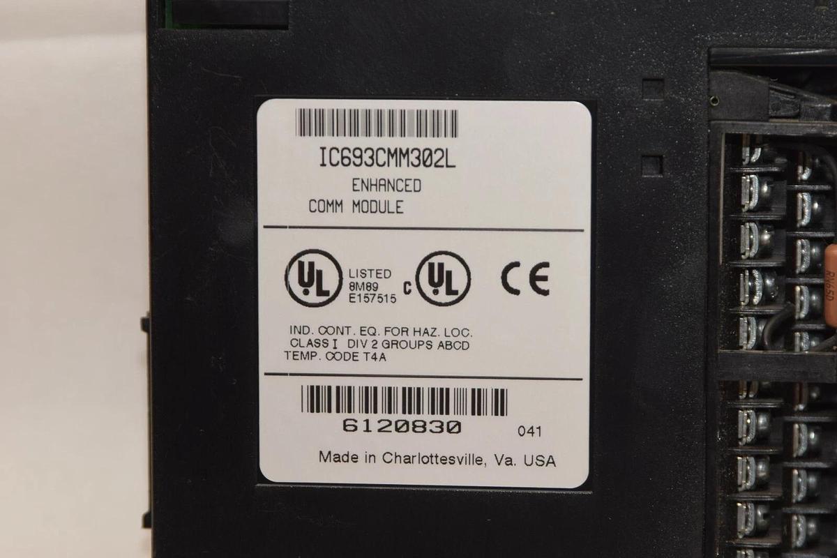 Used (NEW) GE FANUC IC693CMM302L Enhanced Communication Module