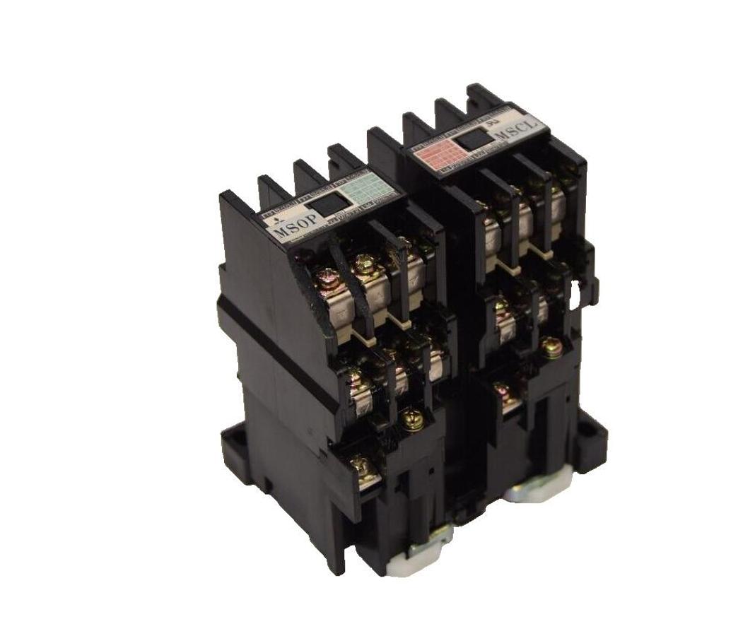 Used MITSUBISHI S-KR11 SKR11 Reversing Starter 100V Coil *Chipped*