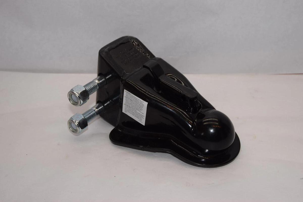 (NEW) PRO SERIES A200S-0303 Black 2" Adjustable Coupler With Hardware