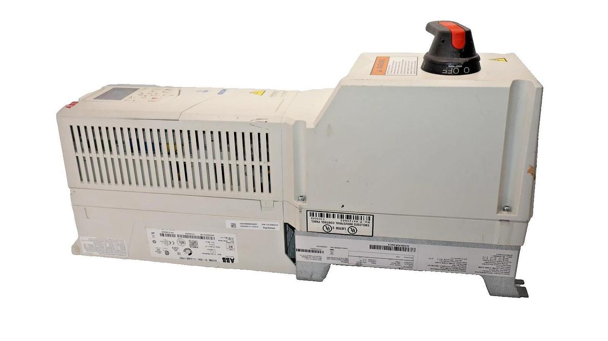 Used ABB VFD DRIVE ACH580-01-02A1-4+0J400+P922 400/480v 3ph ACH580-PDR-02A1-4