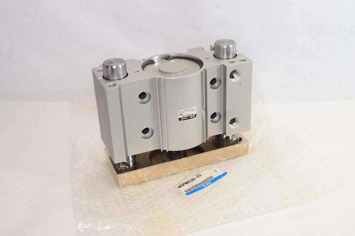(NEW) SMC MGPM80N-30 1.0MPa 145psi Compact Pneumatic Slide Cylinder