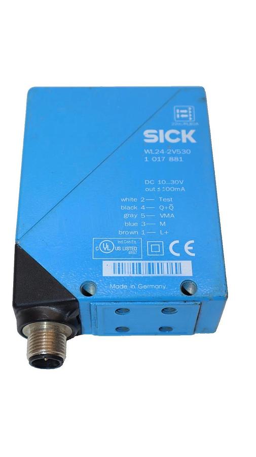 Used Sick Photoelectric Sensor Switch 10-30Vdc 100mA WL24-2V530