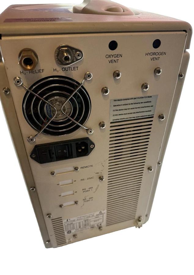 Used PerkinElmer NM-H2 500 Hydrogen Generator NMH2 Hydrogen 500