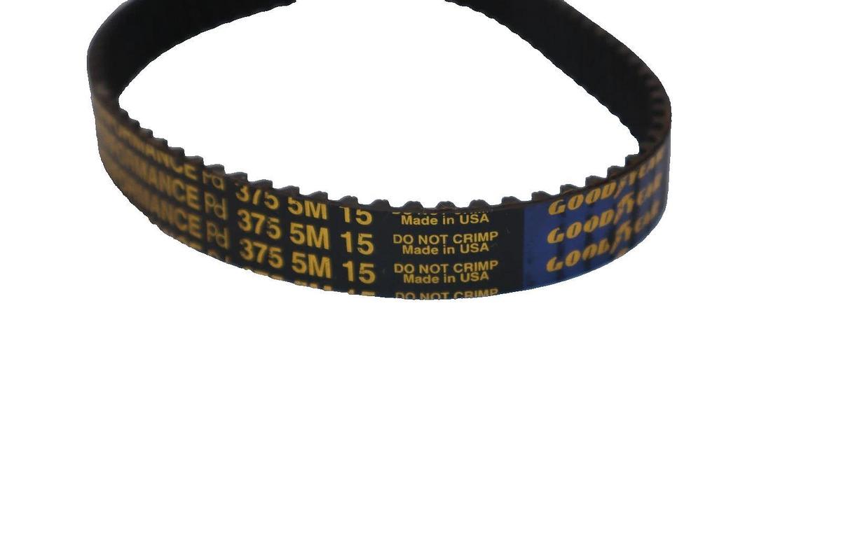 Goodyear 375 5M 15 , 375-5M-15 Hi-Performance PD Timing Belt USA (New -Lot of 3)