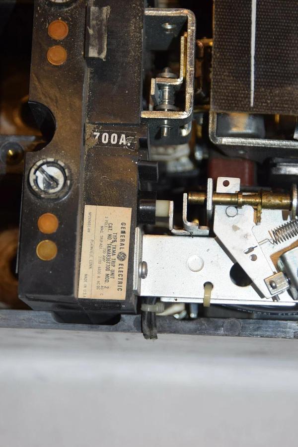 Used General Electric TKMA836T700 700A Breaker