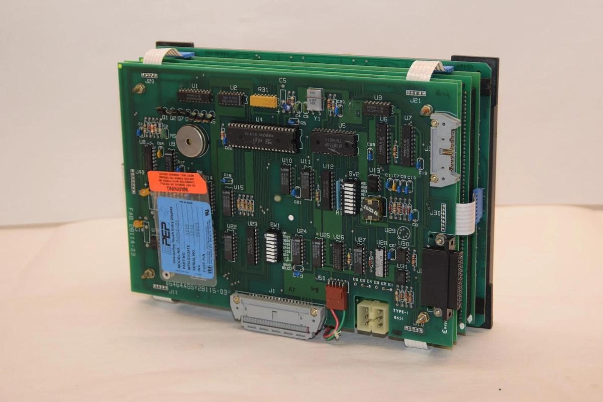 Used IEE 04282-01 Interactive Touch Entry Display