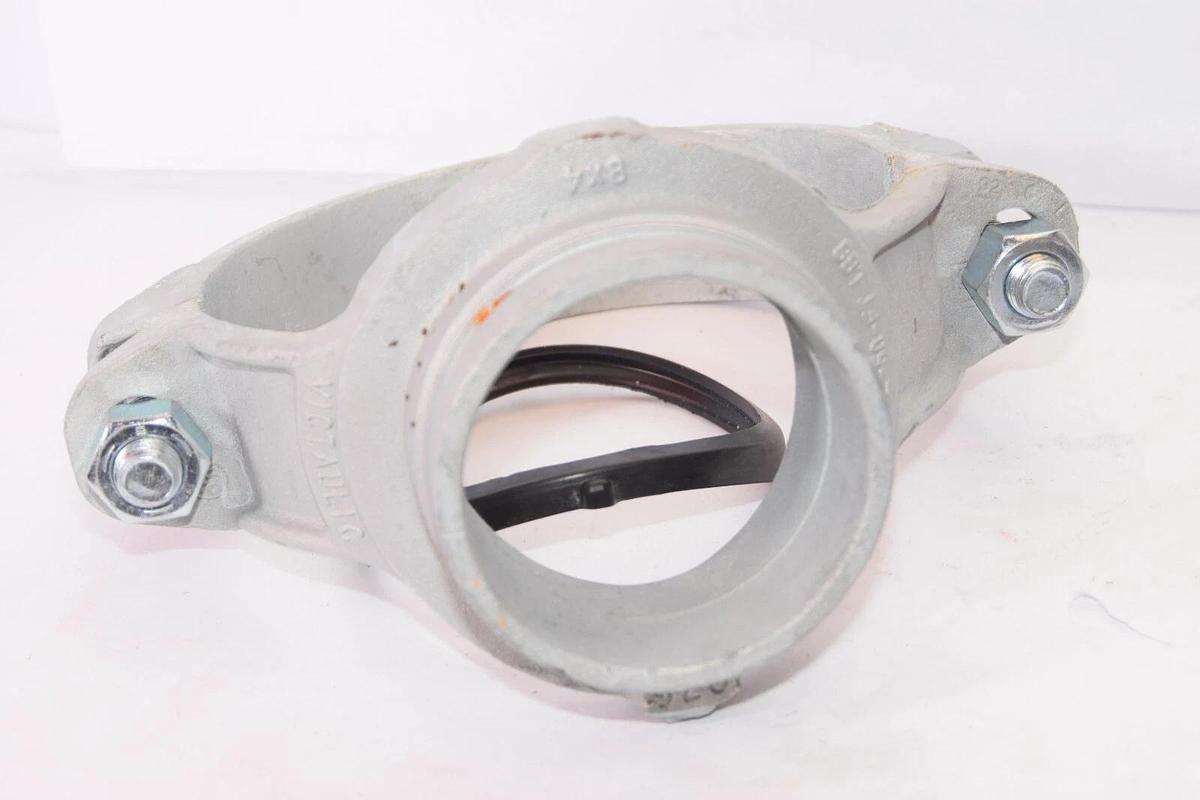 (NEW) VICTAULIC 8" to 4" 8"/219.1mm 920/422 Mech.-T Bolted Branch Outlet Galv.