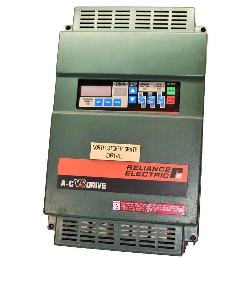 Used RELIANCE ELECTRIC AC VS Drive GP-2000 2GU41002 2hp 2 hp 2.7kva 2.7 kva 460v 3ph