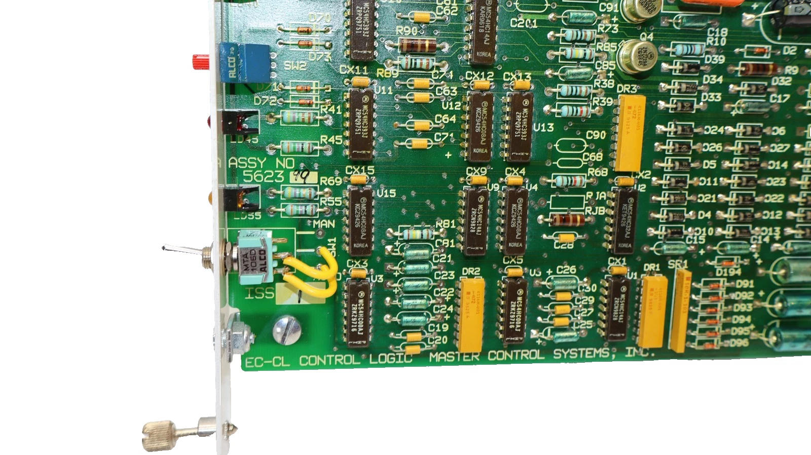 Used MASTER CONTROL SYSTEMS EC-CL ECCL Control Logic Board Card 562399