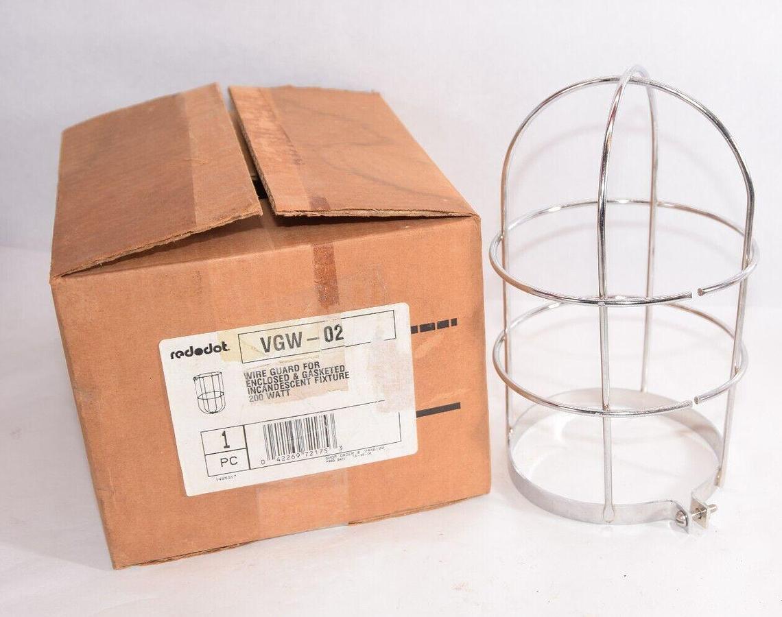 (NEW) RED DOT VGW-02 VGW02 Wire Guard 200W FIxture