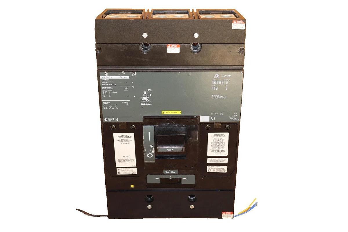 Square D Ciruit Breaker 1000A MHL3610001386 1000 Amp MH 1000 A 3p REFURB