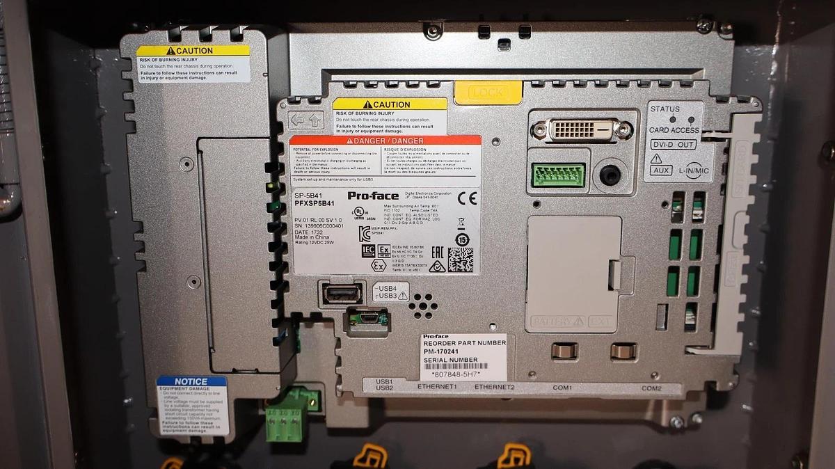 Used Proface Operator Interface 10" Display in Enclosure SP-5B41 SP5B41 PFXSP5B41 12v