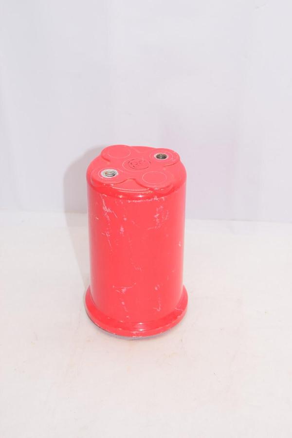 (NEW) 686C15G01 1051345 Indicator Standoff Fuse Red Poly Isolator 3/8"x16