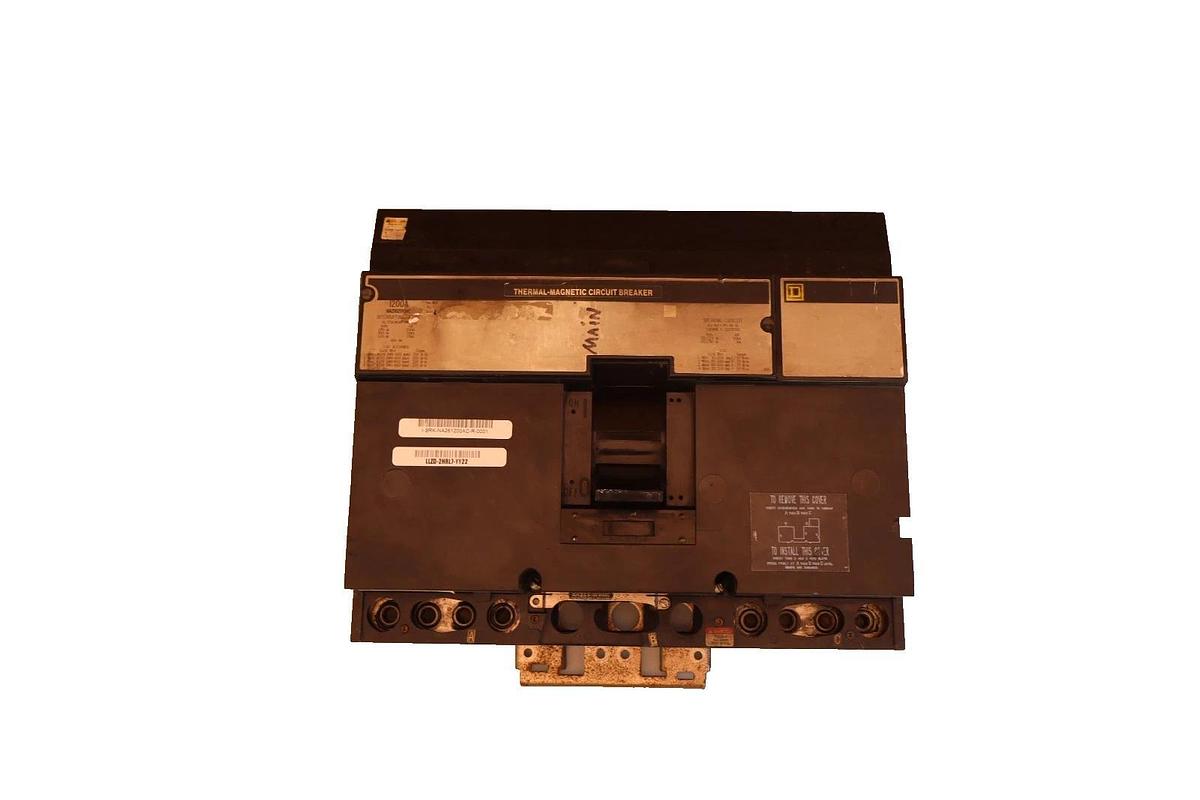 Used Square D I-Line Thermal-Magnetic Circuit Breaker 1200A 2 pole 600V NA261200AC