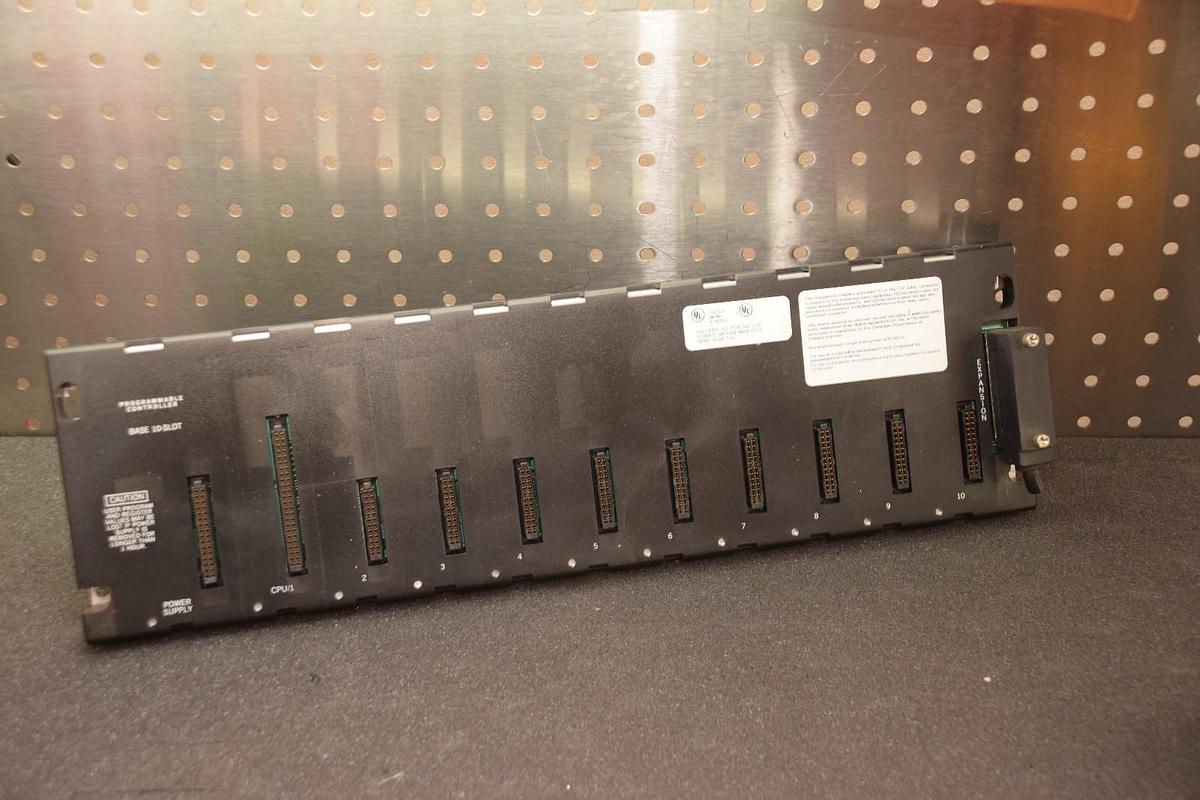 Used GE FANUC IC693CHS391E 10 SLOT EXPANSION BASEPLATE