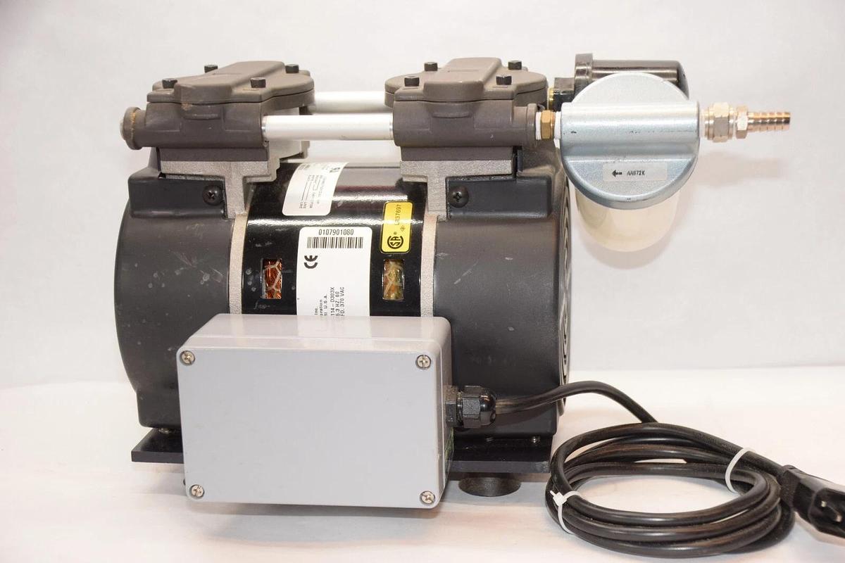 Used Gast 71R645-V114-D303X Piston Pump Fasco Motor 7124-1199 115v 1/3hp Pond Aerator