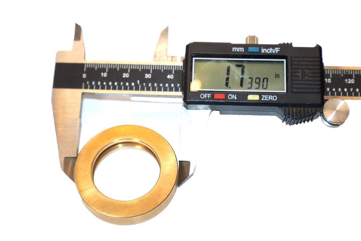 1.139" ID x 1.739" OD Shaft Mixer Seal , Brass (New - Lot of 4)