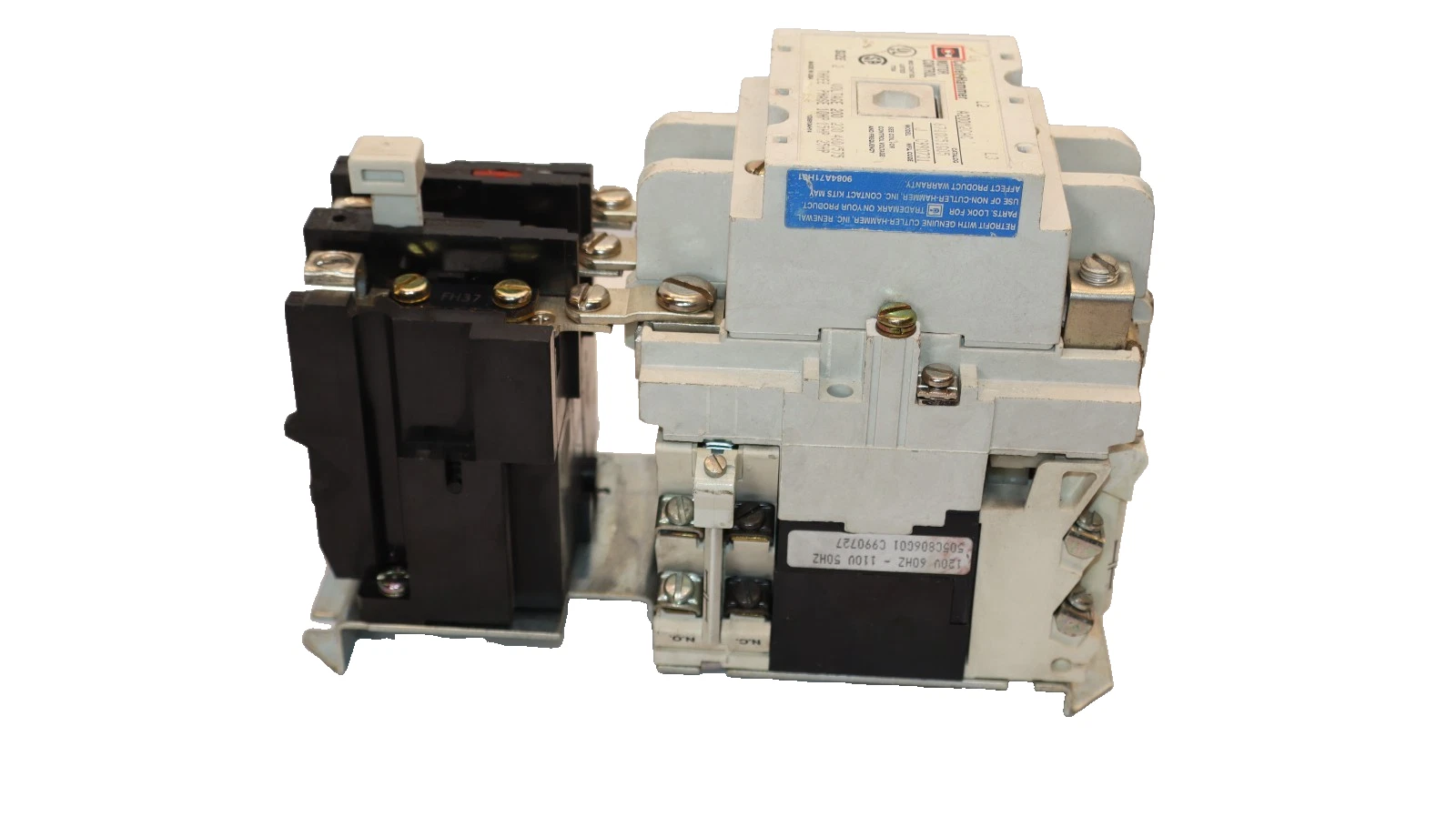 Cutler-Hammer CH Starter Motor Control Size Sz 2 A200M2CAC 120v coil 3ph