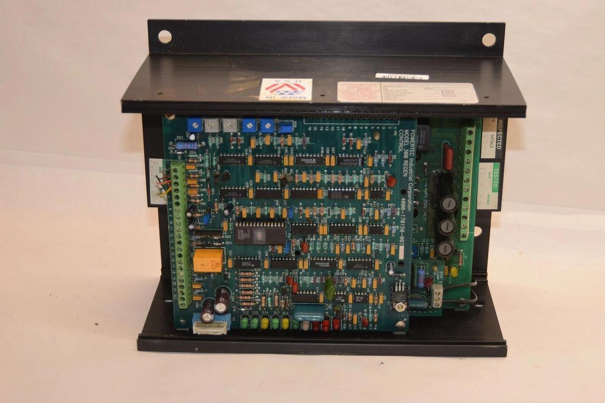 Used POWERTEC C001.3R2CH000 Brushless Speed Controller .25-1hp Ph: 1/3 115V