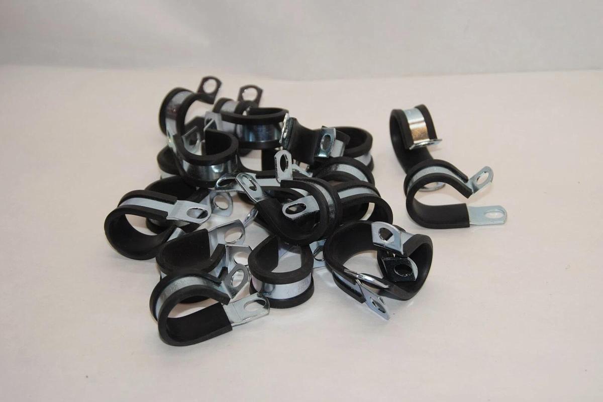 (Box of 300) Umpco Cushioned Loop Clamp Clamps S801N17 S8O1N17 1" Wire NEW