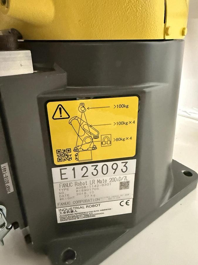 Refurbished Fanuc LR Mate 200iD/7L Industrial Robot A05B-1142-B301 LR MATE 200iD 7L W/ cable