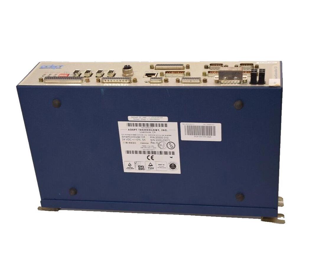 Used ADEPT 20000-310 SmartController CX Rev K Robot Controller W/ 30mb Memory Card