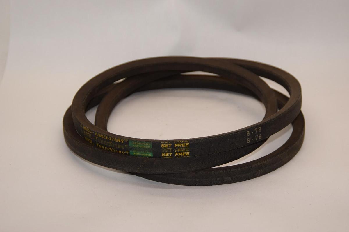 (NEW) MBL-THREESTARS B-78 B78 Anti-Static V-Belt