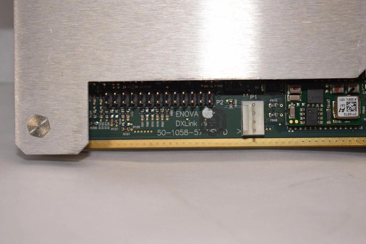 Used AMX / ENOVA DXLINK 50-1058-57 Rev D FG1058-570 Twisted Pair Input Board