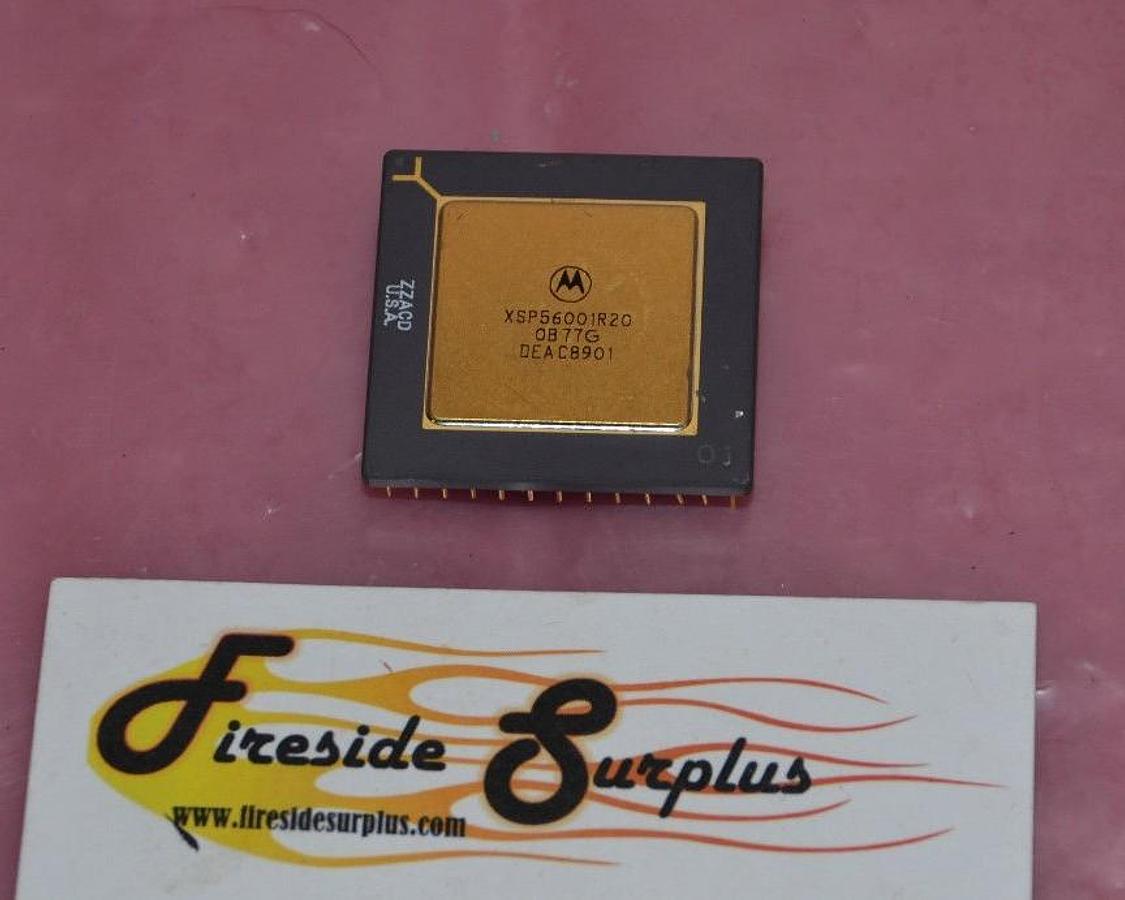 Used MOTOROLA GOLD CIRCUIT BOARD CARD CHIP XSP56001R20 OB77G (gold recovery)
