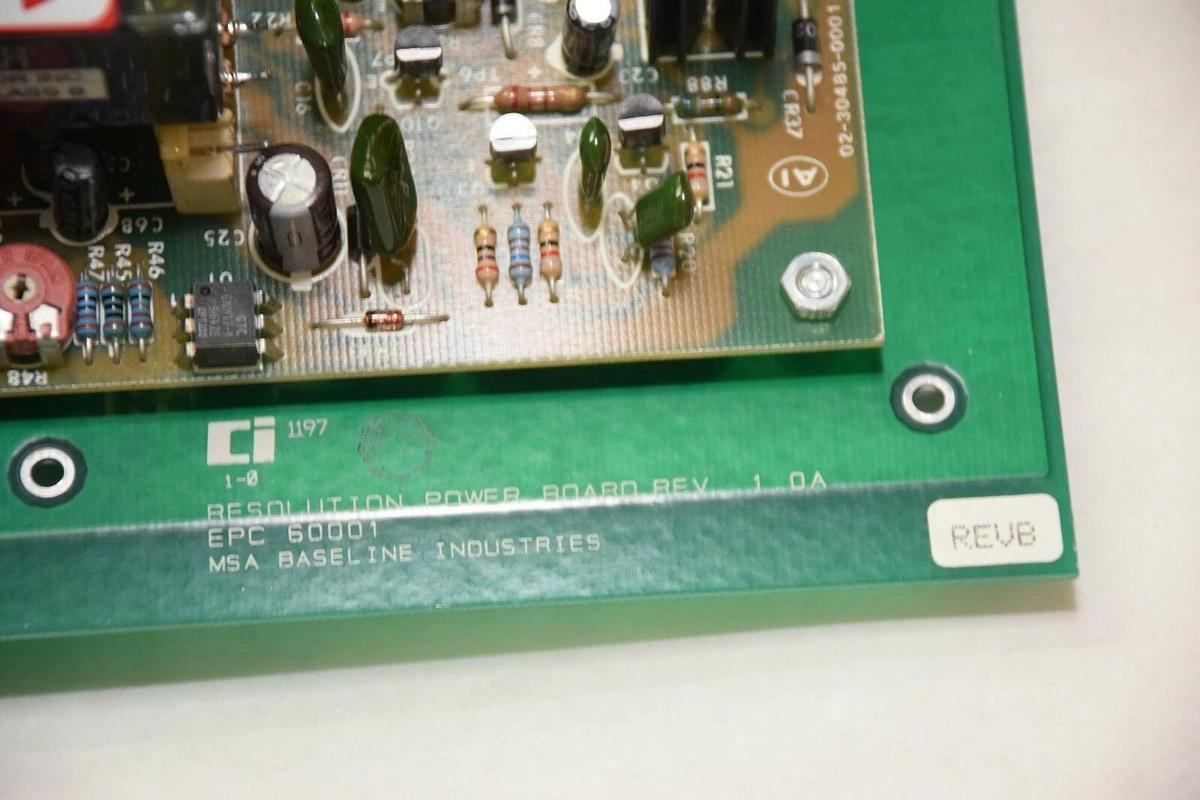 MSA Baseline Ind. Resolution Power Board EPC60001 EPC 60001 Rev 1.0A NEW