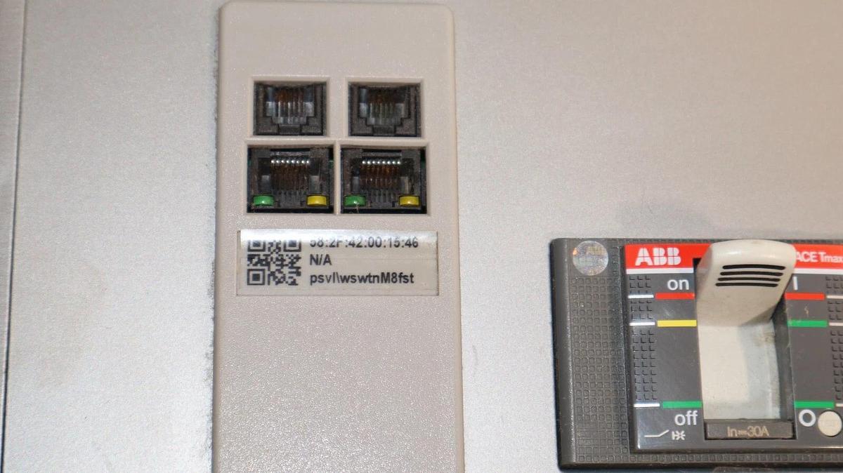 Used Starline Track Busway Tap Box CBMDCT5VHE54-14'(2)530C7W-V59S-G02 227/480v 30a