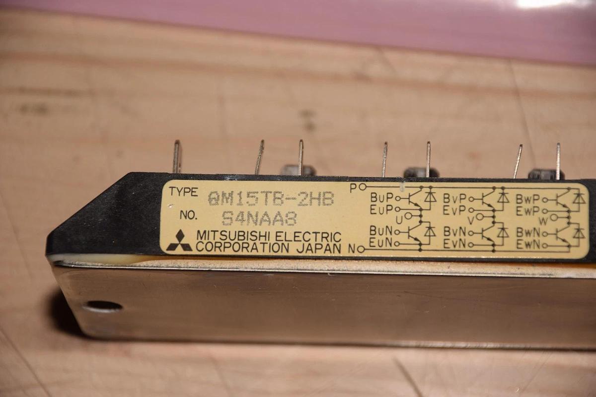 Used MITSUBISHI QM15TB-2HB, S4NAA3,  IGBT POWER MODULE QM15TB2H