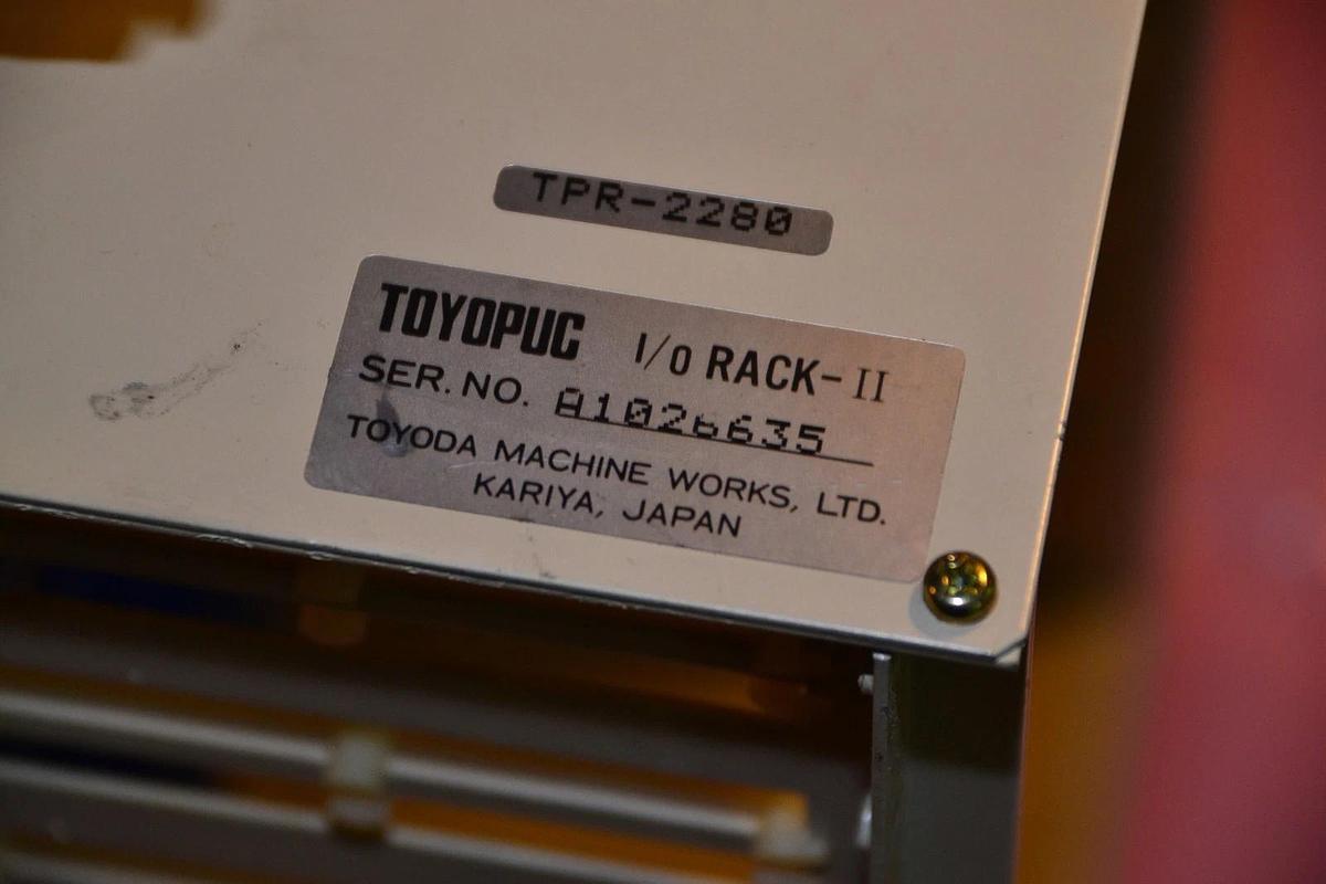 Used TOYOPUC I/O RACK-II CIRCUIT BOARD TPR-2280 TPR 2280 TPR2280 8 SLOT