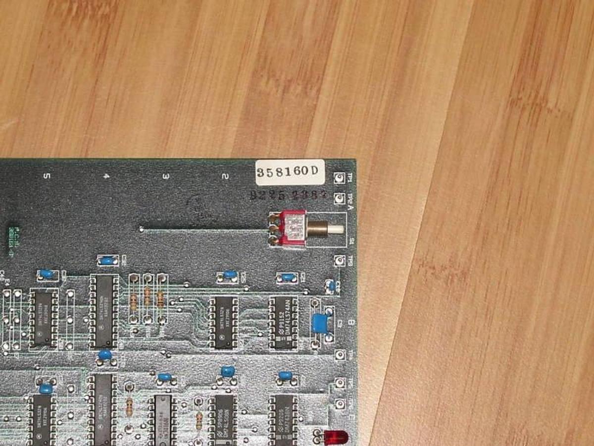 Videojet Technologies 358160-D 358160D Video Jet Card