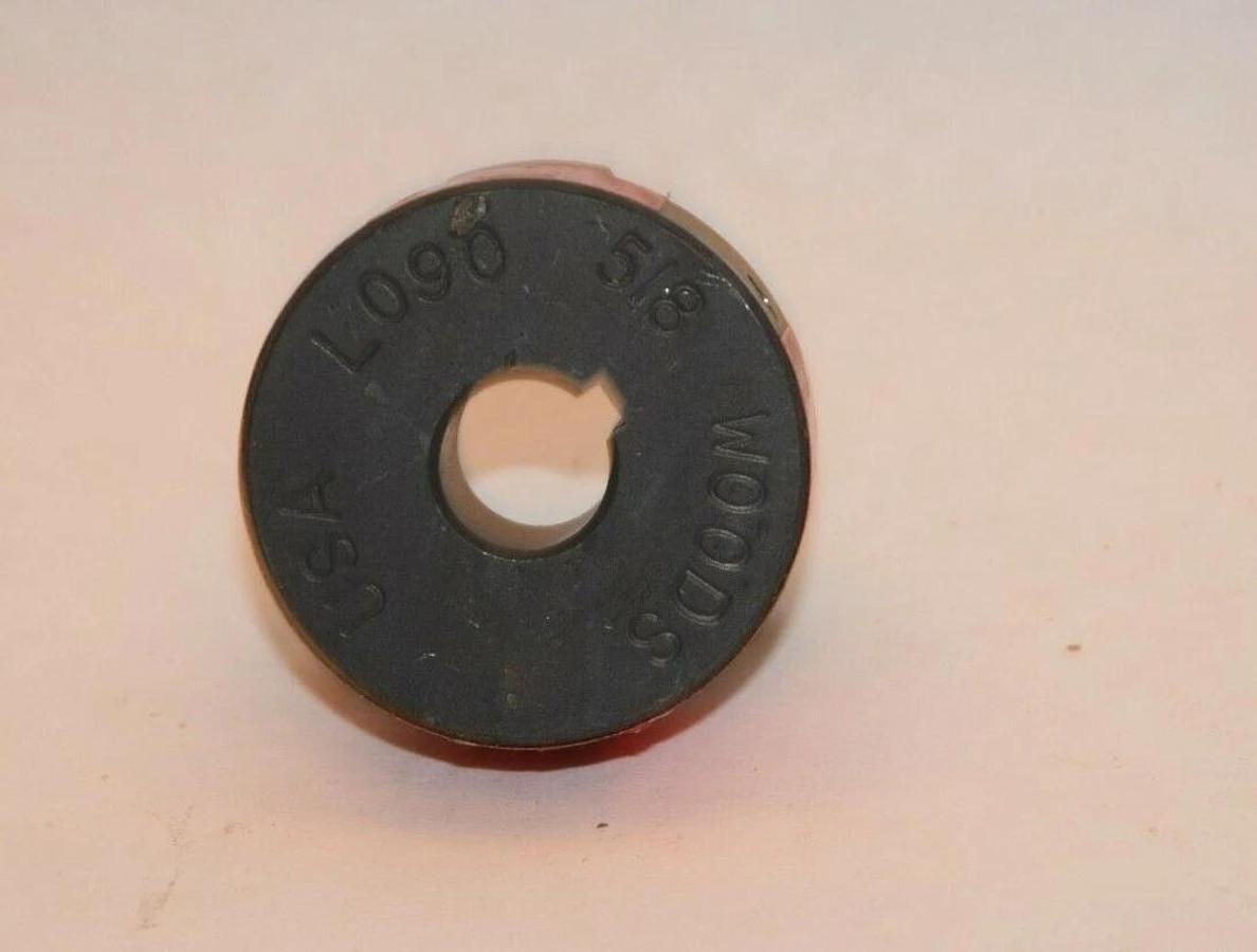 (NEW) TB WOODS USA L-090 L09058 5/8" Bore L-Jaw Coupling