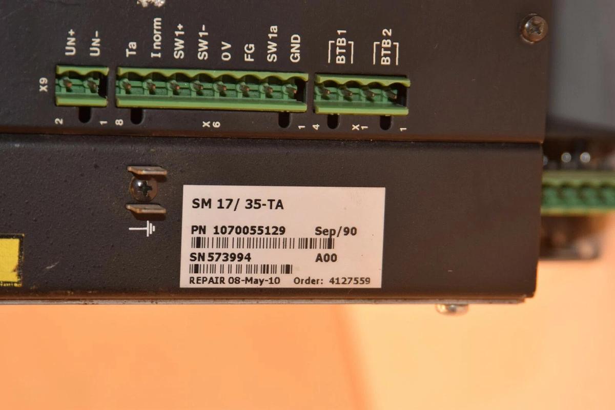 Used Bosch Drive SM 17/35-TA 055129-107, DC 520V SM17/35-TA