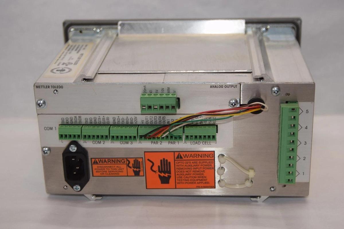 Used METTLER TOLEDO LTPA0820000 , LYNX 100/120V Weight Indicator / Operator Terminal