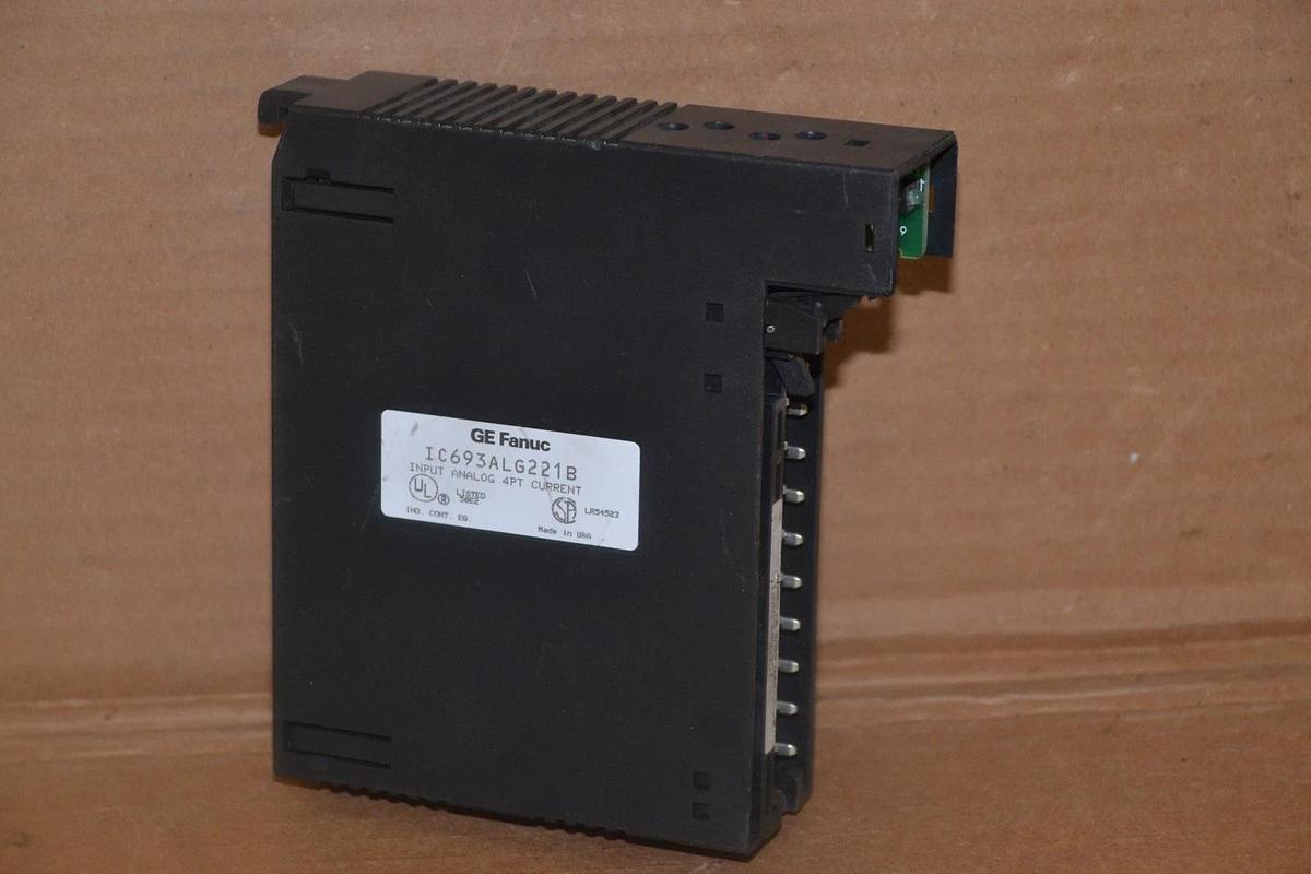 Used GE Fanuc IC693ALG221B Input Analog 4pt Current Module no cover