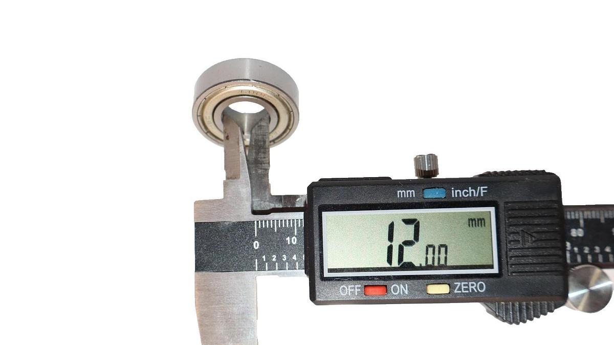 HBC  Shielded Bearing  6001Z , A02 (New - Lot of 3)