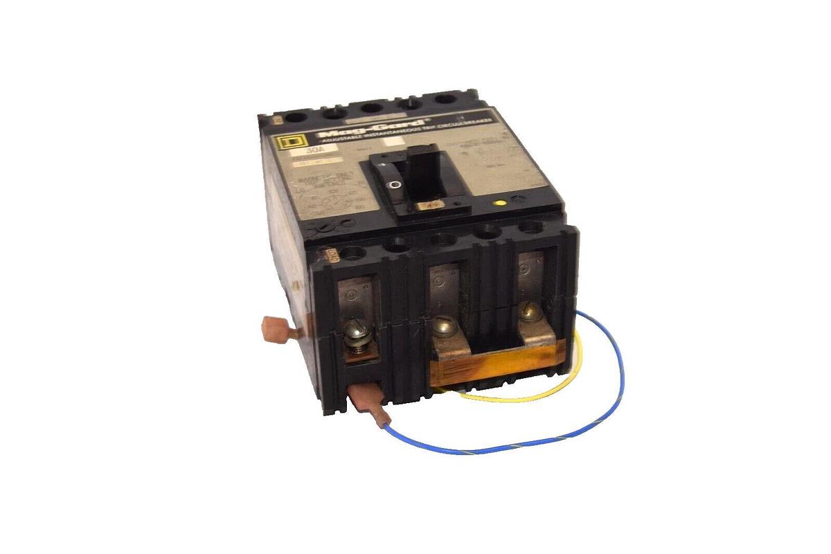 Used SQUARE D FAF3603013M1212 30A 30 Amp 3P 600Vac Circuit Breaker