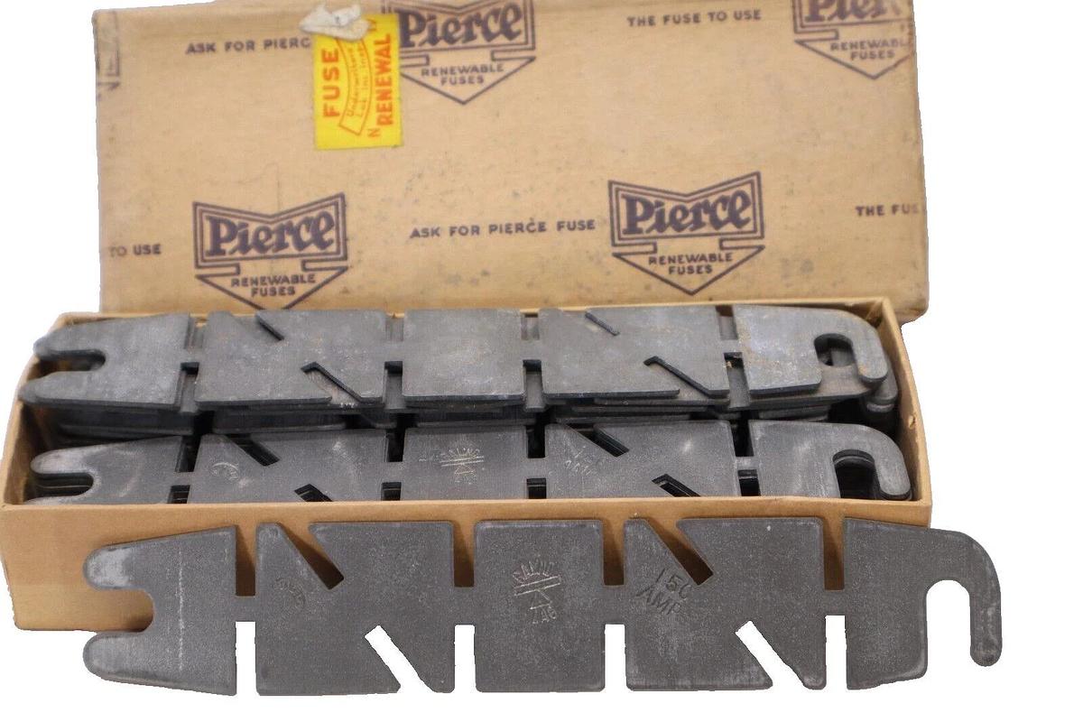 (NEW - Box of 32) PIERCE 6150 150A 150-A Amp 600V Renewal Fuse Link