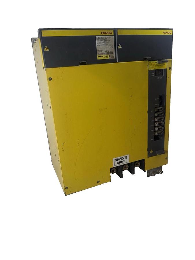 Used FANUC A06B-6121-H075#H550 Spindle Drive Amplifier C 82kW 480V 170A