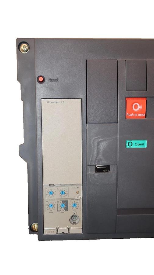 Refurbished Square D Circuit Breaker Masterpact NW08N 800A Micrologic 5.0 WG1AAR33A9SXFXXXXX