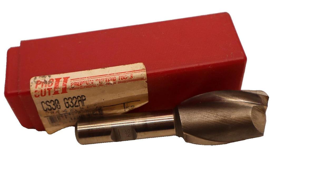 (NEW) PRO CUT II CS30 G32AP , 1" x 1/2" HS , 2FL SE End Mill